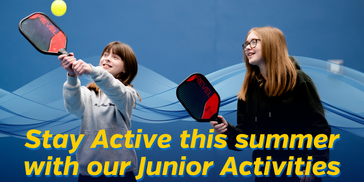 juniors playing pickleball