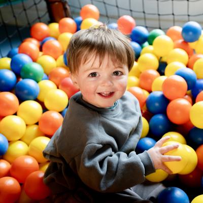 Boy in the Ball Pit